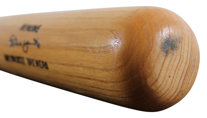 Brewers Robin Yount Signed Game Used Louisville Slugger Player Model Bat BAS