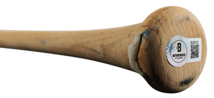 Brewers Robin Yount Signed Game Used Louisville Slugger Player Model Bat BAS