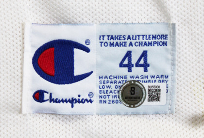 Suns Anfernee Hardaway Signed White Champion Authentic Jersey BAS #BU55008