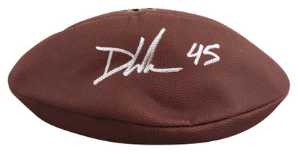 Buccaneers Devin White Signed Wilson Super Grip Nfl Football BAS #WG71364