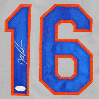 Dwight Gooden Signed New York Pro Edition Grey Baseball Jersey (JSA)