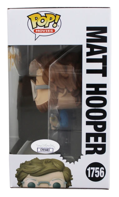 Richard Dreyfuss Jaws Signed Matt Hooper #1756 Funko Pop Figure JSA #CF95483