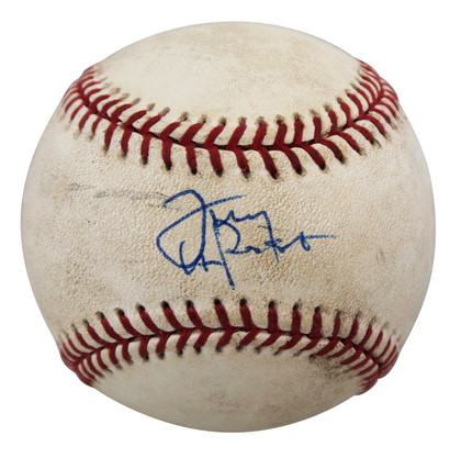 Cardinals Tony La Russa Signed Game Used Allen Selig OML Baseball BAS #BV70297