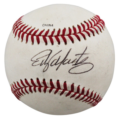 Mariners Edgar Martinez Authentic Signed Rawlings Ripken Baseball BAS #BV70295