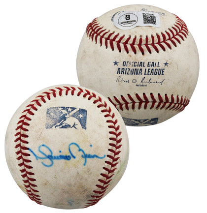 Yankees Mariano Rivera Signed Game Used Arizona League Baseball BAS #BV70299