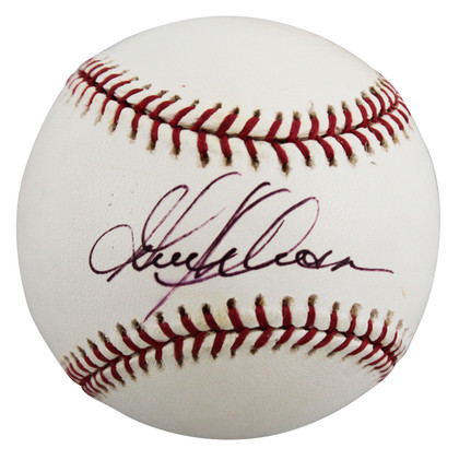 Angels Garret Anderson Authentic Signed Game Used Selig Baseball BAS #BV70309