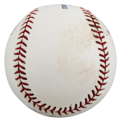 Angels Garret Anderson Authentic Signed Game Used Selig Baseball BAS #BV70309
