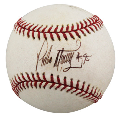 Red Sox Pedro Martinez Authentic Signed Allen Sellig OML Baseball BAS #BV70381