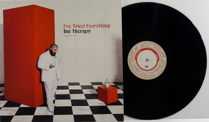 Teddy Swims "I've Tried Everything But Therapy" Signed LP