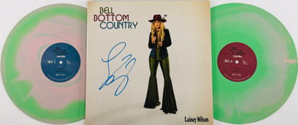 Lainey Wilson "Bell Bottom Country" Green/Pink Vinyl Double LP
