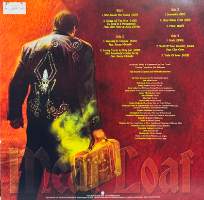 Meat Loaf "Braver Than We Are" Double Vinyl