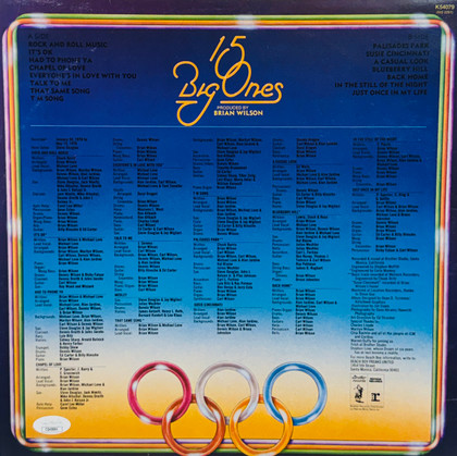 The Beach Boys "15 Big Ones" Vinyl