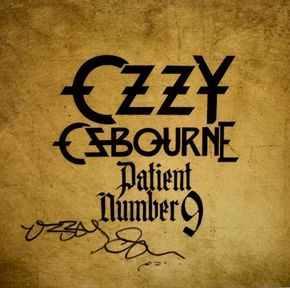Ozzy Osbourne "Patient Number 9" CD w/Signed Insert