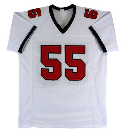 Derrick Brooks Authentic Signed White Pro Style Jersey Autographed BAS Witnessed