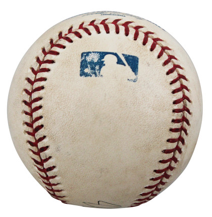 Rays Fred McGriff Authentic Signed Game Used Sellig OML Baseball BAS #BV70292