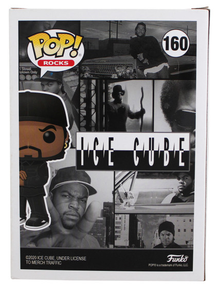 Ice Cube Authentic Signed Ice Cube #160 Funko Pop Vinyl Figure JSA #CI92485