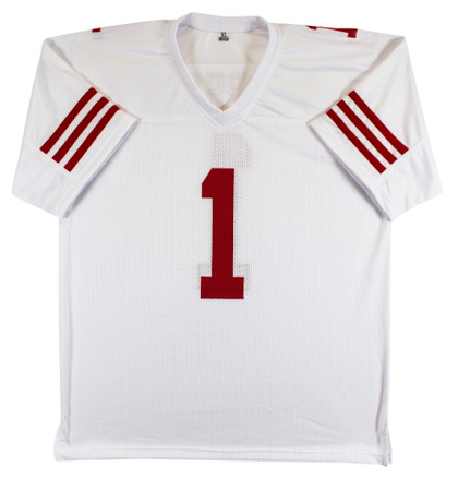 Ricky Pearsall Authentic Signed White Pro Style Jersey Autographed BAS Witnessed