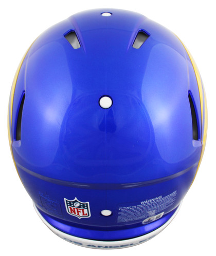 Rams Aaron Donald Authentic Signed Full Size Speed Proline Helmet W/ Case BAS