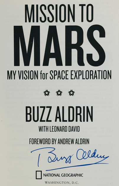 Buzz Aldrin "Mission To Mars"