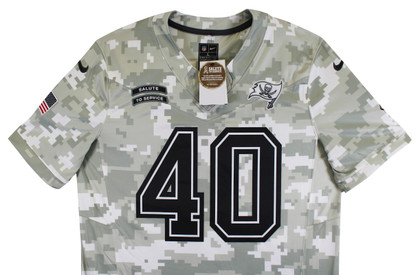 Buccaneers Mike Alstott "A-Train" Signed 2024 STS Nike Limited Jersey BAS Wit