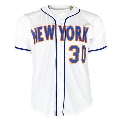 Josh Thole Signed Caught First NYM No Hitter 6/1/12 - No Han Inscription New York White Baseball Jersey (JSA)