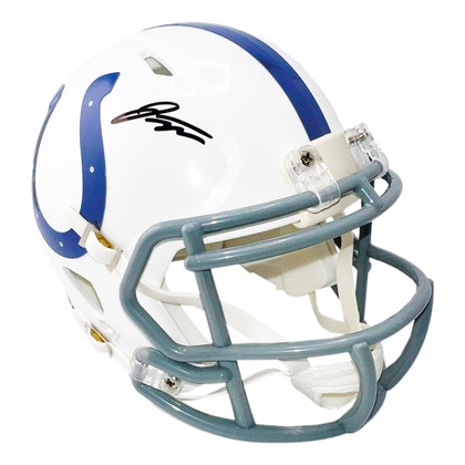 Jonathan Taylor Signed Indianapolis Colts Speed Mini Football Helmet (JSA)