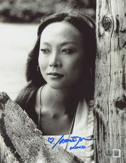 Irene Tsu Paradise, Hawaiian Style "XOXO" Authentic Signed 8x10 Photo BAS 1