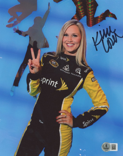Kim Coon Sportscaster Authentic Signed 8x10 Vertical Photo Autographed BAS 1