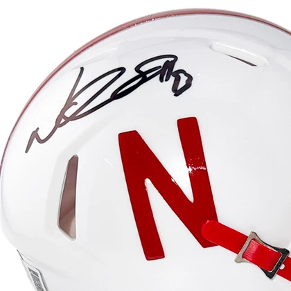 Ndamukong Suh Signed Nebraska Cornhuskers Speed Mini Football Helmet (Beckett)