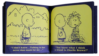 Charles Schulz Peanuts Signed I Need All The Friends I Can Get 1st Ed Book BAS