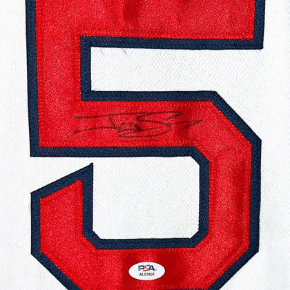 Jonny Gomes Signed Boston White Baseball Jersey (PSA)