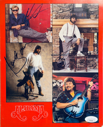 Alabama 8x10 (all 4 band members)