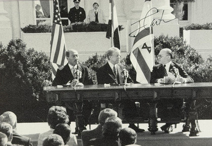 Jimmy Carter Framed Photo Display