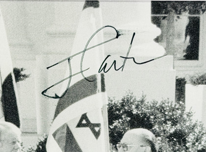 Jimmy Carter Framed Photo Display