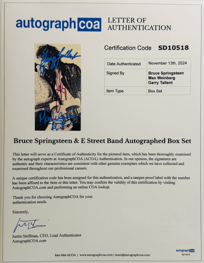 Bruce Springsteen "Born to Run" 30th Anniversary Edition