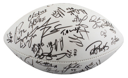 1999 Cardinals (50) Tillman, Plummer, Wadsworth Signed Official Nfl Football BAS