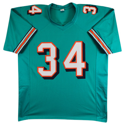 Ricky Williams Authentic Signed Teal Pro Style Jersey Autographed JSA Witness