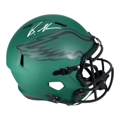 Brandon Graham Signed Philadelphia Eagles Rave Full-Size Replica Football Helmet (Beckett)