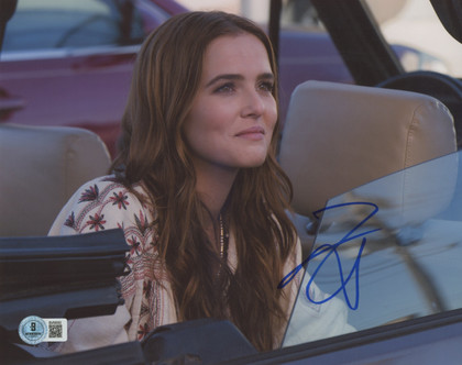 Zoey Deutch The Politician Authentic Signed 8x10 Photo Autographed BAS #BV58050