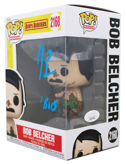H. Jon Benjamin Bob's Burgers "Bob" Signed #2168 Funko Pop Figure JSA #AW31960