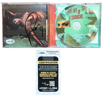 The Life of a Showgirl CD + Hand Signed Photo 2