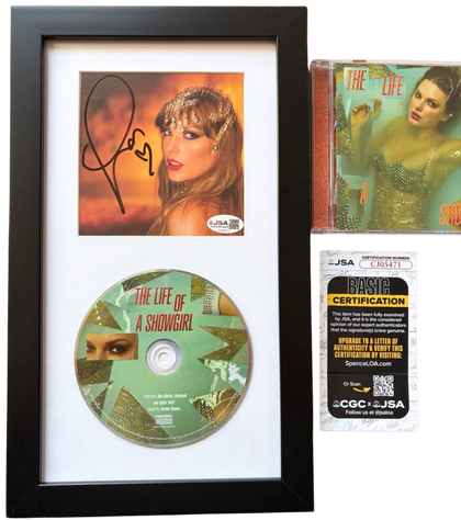 The Life of a Showgirl CD + Hand Signed Photo 1 Framed