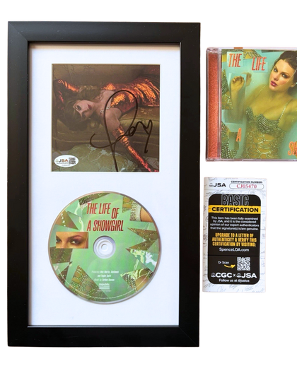 The Life of a Showgirl CD + Hand Signed Photo 2 Framed