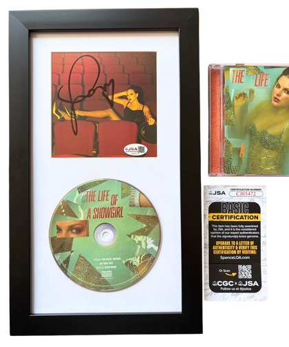 The Life of a Showgirl CD + Hand Signed Photo 4 Framed