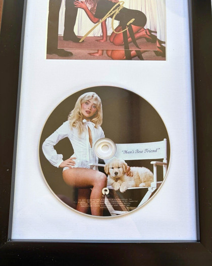 Man's Best Friend Signed Insert Framed