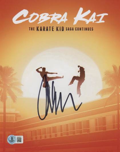 Ralph Macchio Cobra Kai Authentic Signed 8x10 Photo BAS #BV00810