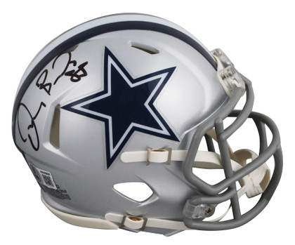 Cowboys Dez Bryant Authentic Signed Speed Mini Helmet Autographed BAS Witnessed