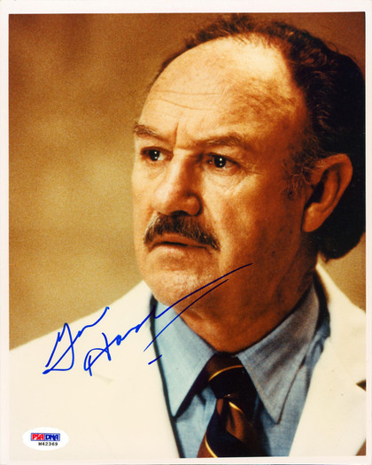 Gene Hackman Extreme Measures Authentic Signed 8x10 Photo PSA/DNA #M42369