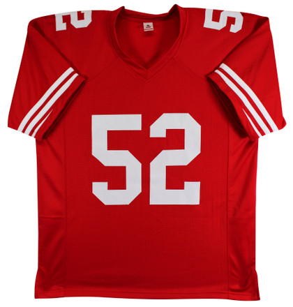 Patrick Willis "HOF 24" Authentic Signed Red Pro Style Jersey BAS Witnessed 2