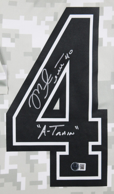 Buccaneers Mike Alstott "A-Train" Signed STS Nike Limited Framed Jersey BAS Wit